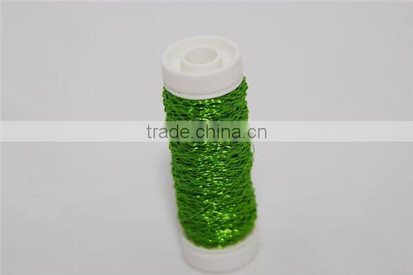 bullion effect wire/wave metal wire/beading wire