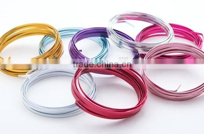 aluminium craft wire / craft aluminium wire /color aluminium wire
