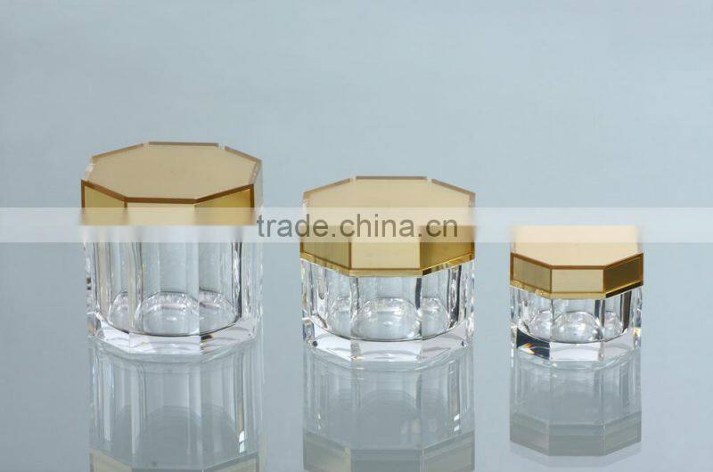 70g 110g 130g 150g professional design round shap skin care plastic acrylic cute cosmetic jars plastic