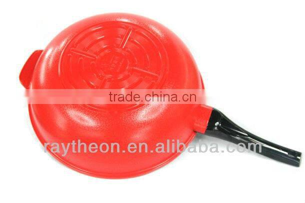 3D Ceramic Coating Swallow Die-Casting Alu Frying Pan(Invention Patent Granted in China,2013 Perfect Portable Houseware Gift )