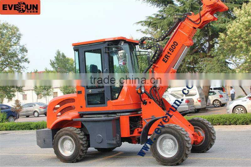 Qingdao Everun CE ER1500 Front End Loader with Telescopic Arm