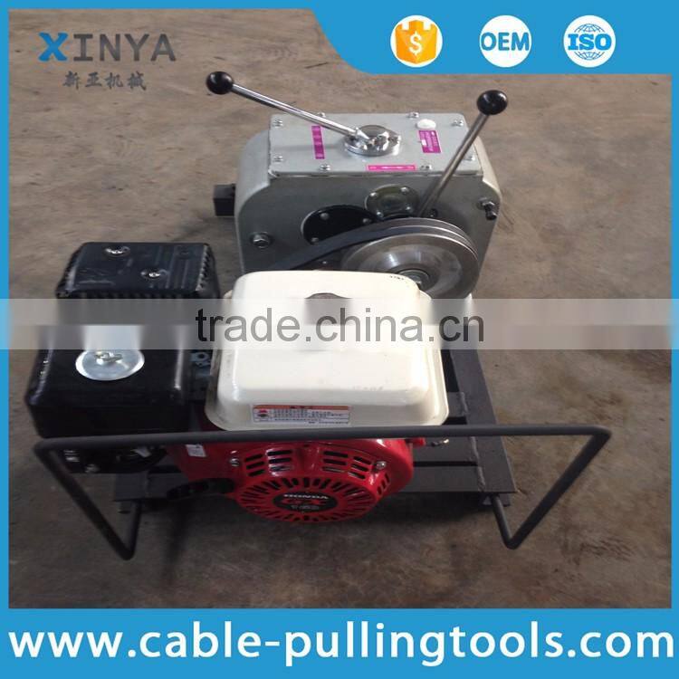 Winch Manufacturer 3 Tons cable winch HONDA/YAMAHA engine for Power Construction