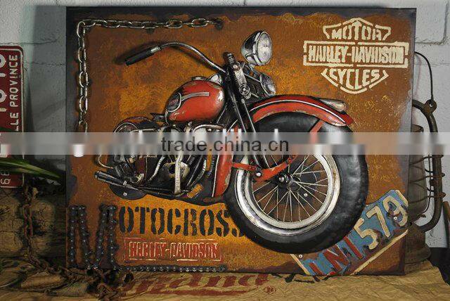 Wall frame art model