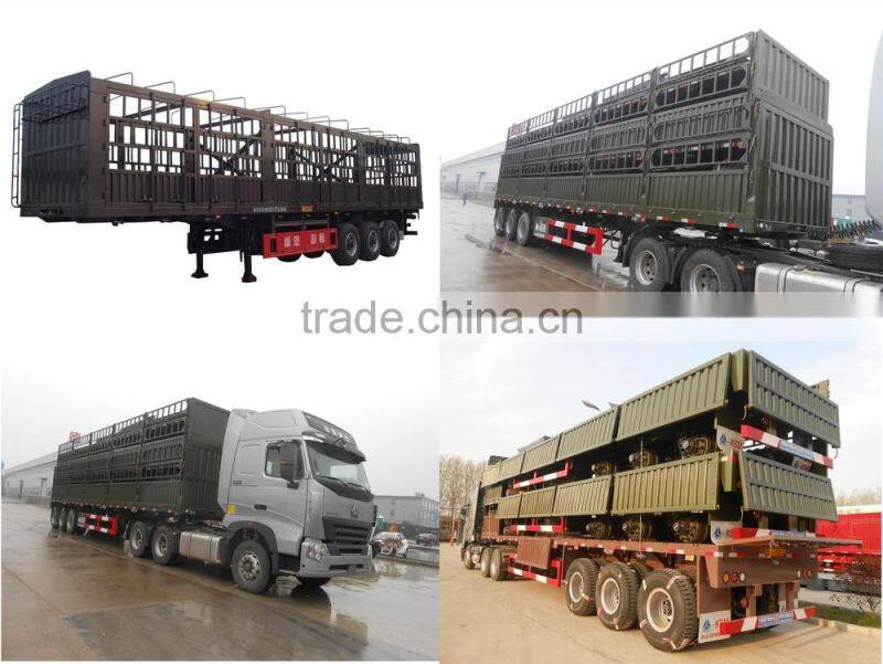 livestock trailer fence trailer stake truck semi horse trailer