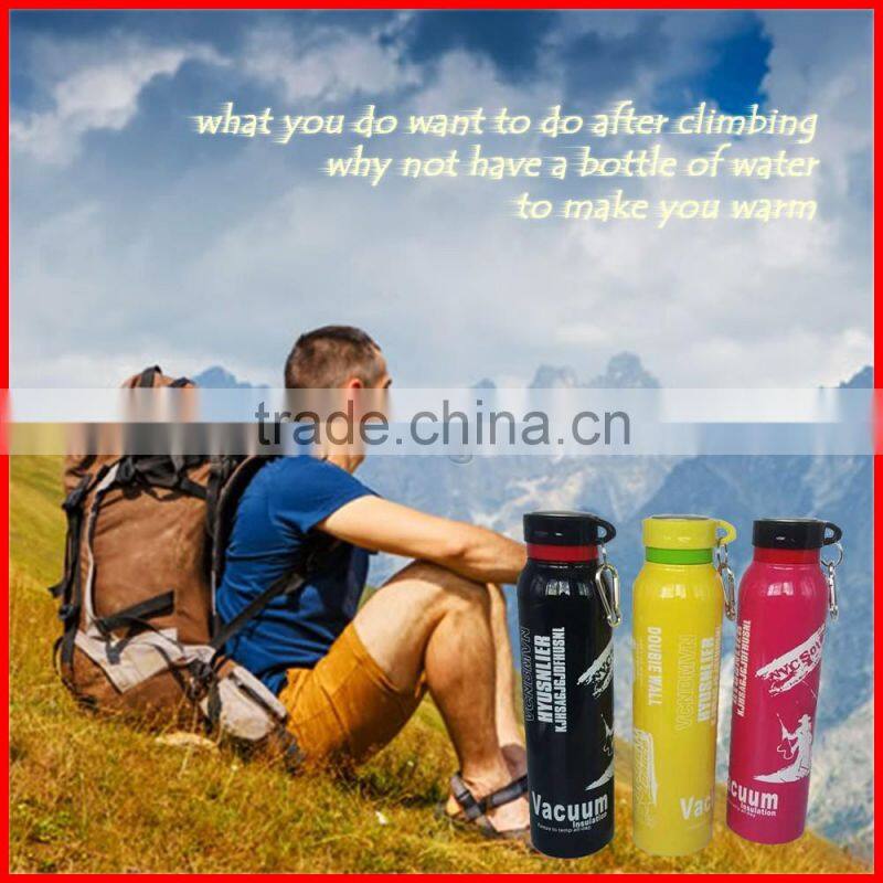 YongKang stainless stell wholesale extreme movement outdoor travel double layer vacuum cups vacuum insulation flask