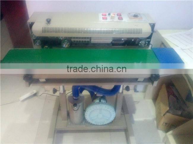 Good qualtiy vertical inflatable plastic bag sealing machine