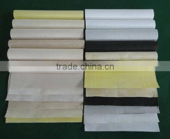 Aramid fiber + glass fiber compound glass fiber needled felt