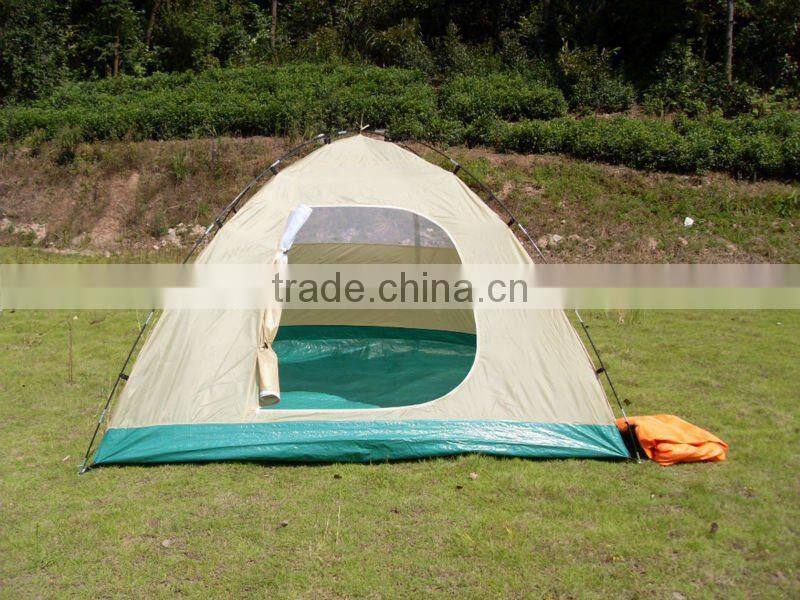 3-4 person waterproof camping tent folding tent