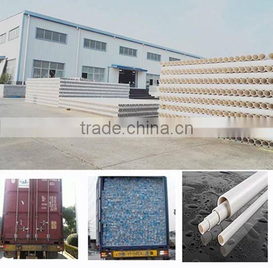 20mm orange pvc pipe electrical conduit