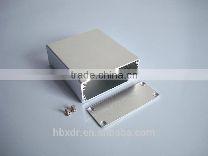 Instrument Enclosures ,silver anodizing aluminum box/enclosure for electronic aluminium box for electronic