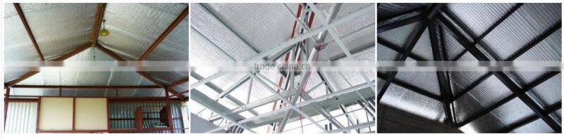Aluminum foil woven radiant heat
