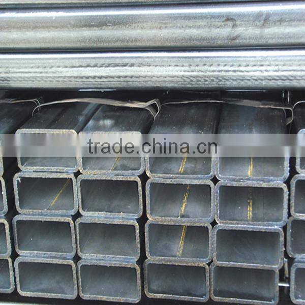 Tianjin high quality Galvanized seamless rectangular steel pipe