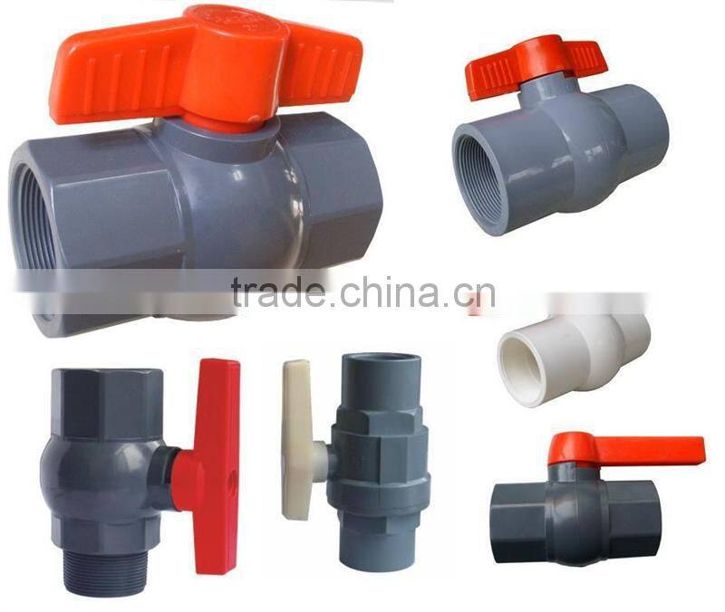 Good price butterfly motorized PVC Ball Valve for agriculture irrigation