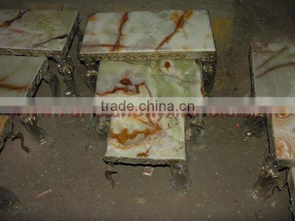 PAKISTAN NATURAL GOOD SALE ONYX TABLES COLLECTION