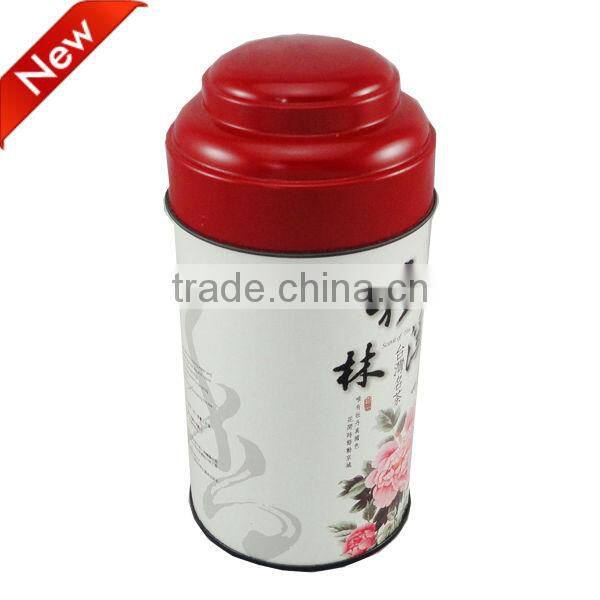C258B round tin box with inner lid