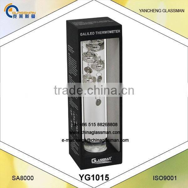 Galileo Thermometer With Wooden Frame YG728