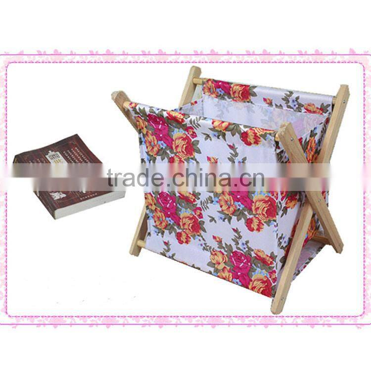 2015 year factory suppliers office display wooden magazine rack for made in China