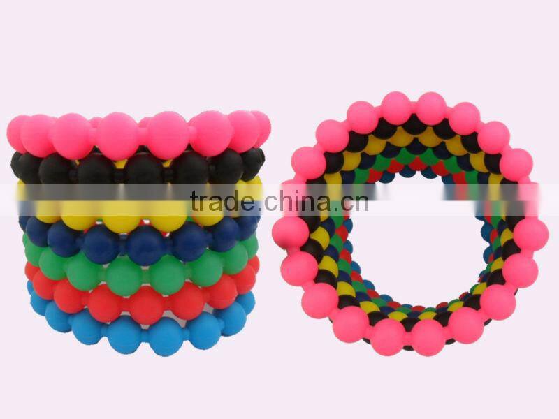 2013 Christmas shamballa Prayer beads bracelet Silicone