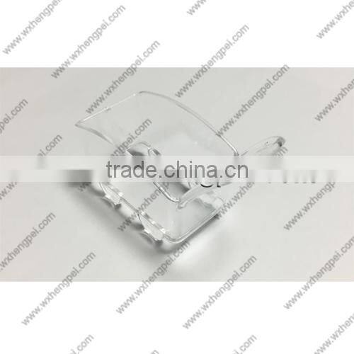 Cleverish portable cute transparent cart plastic storage jewelry wedding box kit