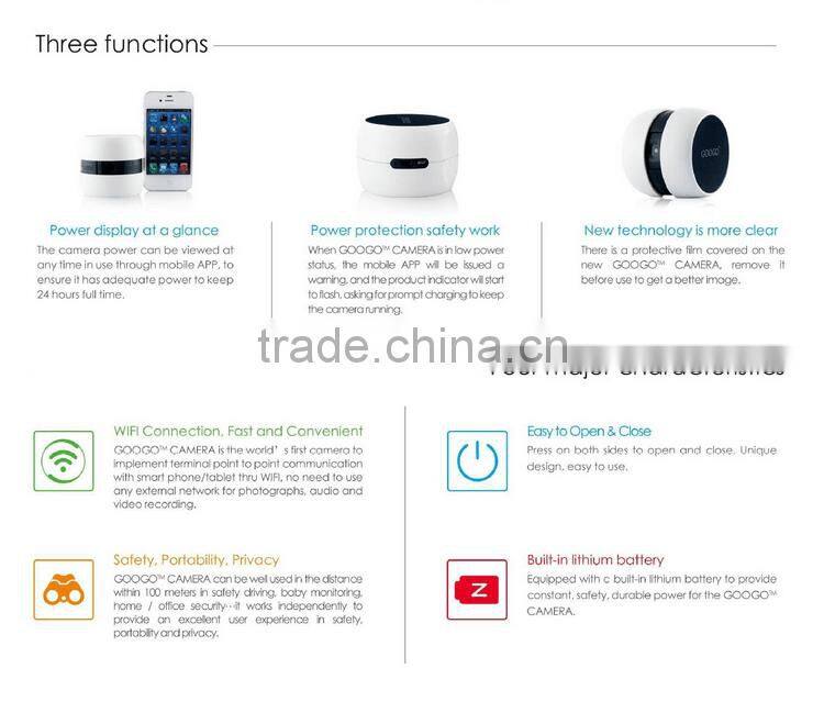 Multifunction mini wireless camera support IOS & Android systerm newest Portable Mini WIFI Webcam