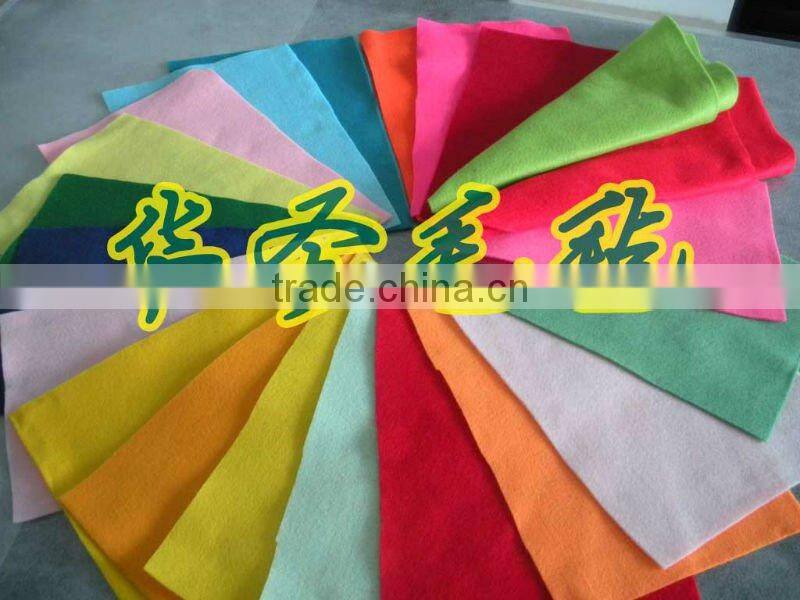 nonwoven fiber felt