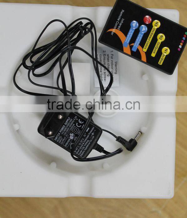 FO-9519 Plastic LED Flower Planter with Colorful Light supplier