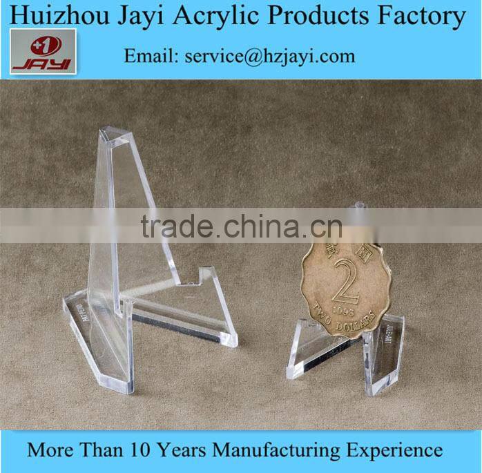 JY-045Factory wholesale acrylic euro coin holder/plastic euro coin holder/coin holder