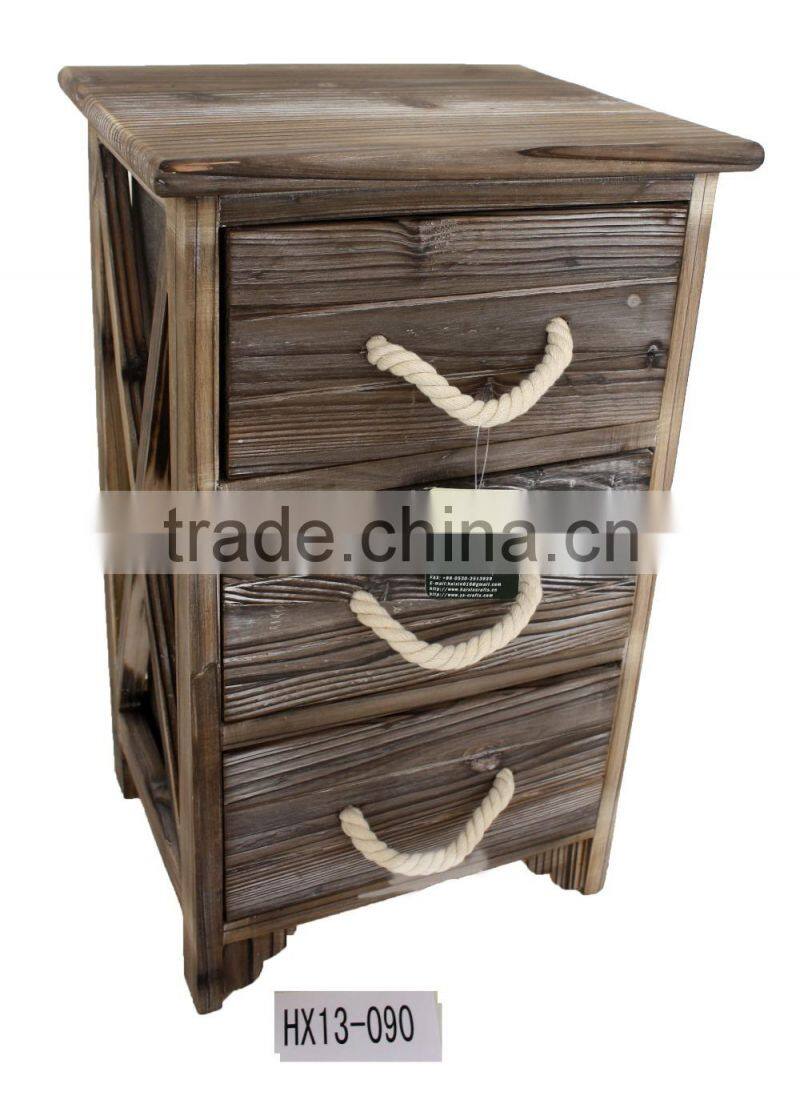 rustic furniture drawer cabinet unfinished wood furniture wholesale