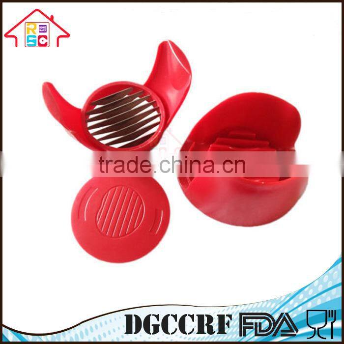 Portable Tomato Mozzarella Slicer Cutter Potato Salad Fruits with Stainless Steel Blade