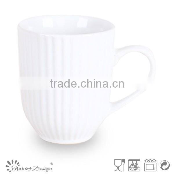 simple design ceramic coffee mug cup engrave ceramic mug