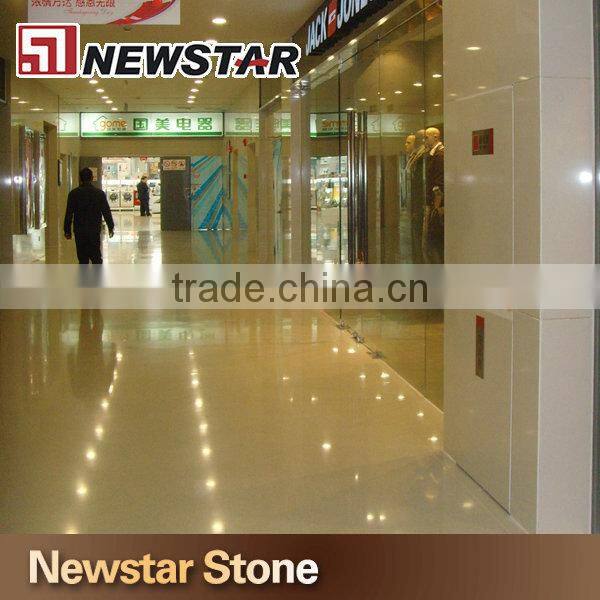 Polished engineered quartz wall decorative stone