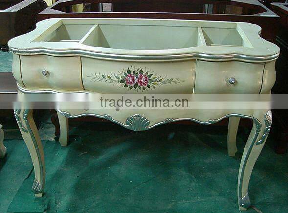Bisini Lastest Soild Wood Bathroom Cabinet, European Style Vanity For Bathroom, Beautiful Antique Bath Vanities(BF08-4066)