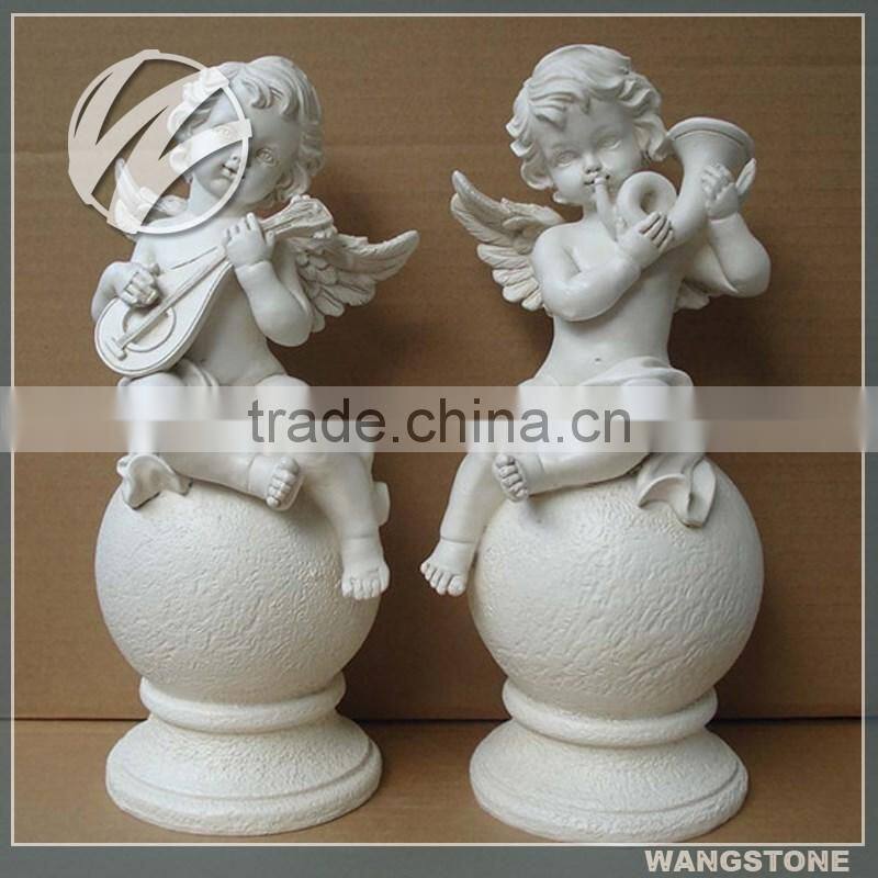 Hand Carved Girl Head Bust Stone Statue