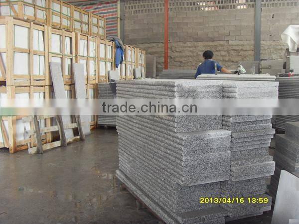 New G603 step grey granite stair