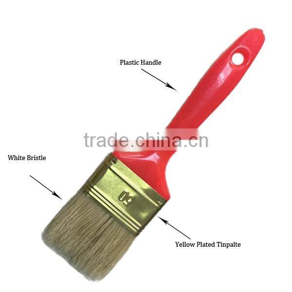 Hot Sale Paint Brushes Bristle Mixed Plastic Handle Pincel Pintura