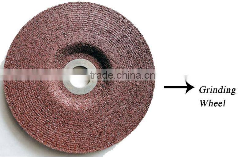 6''(150x3x22mm)T27-Resin Reinforced DC Grinding &Cutting Wheel for Metal