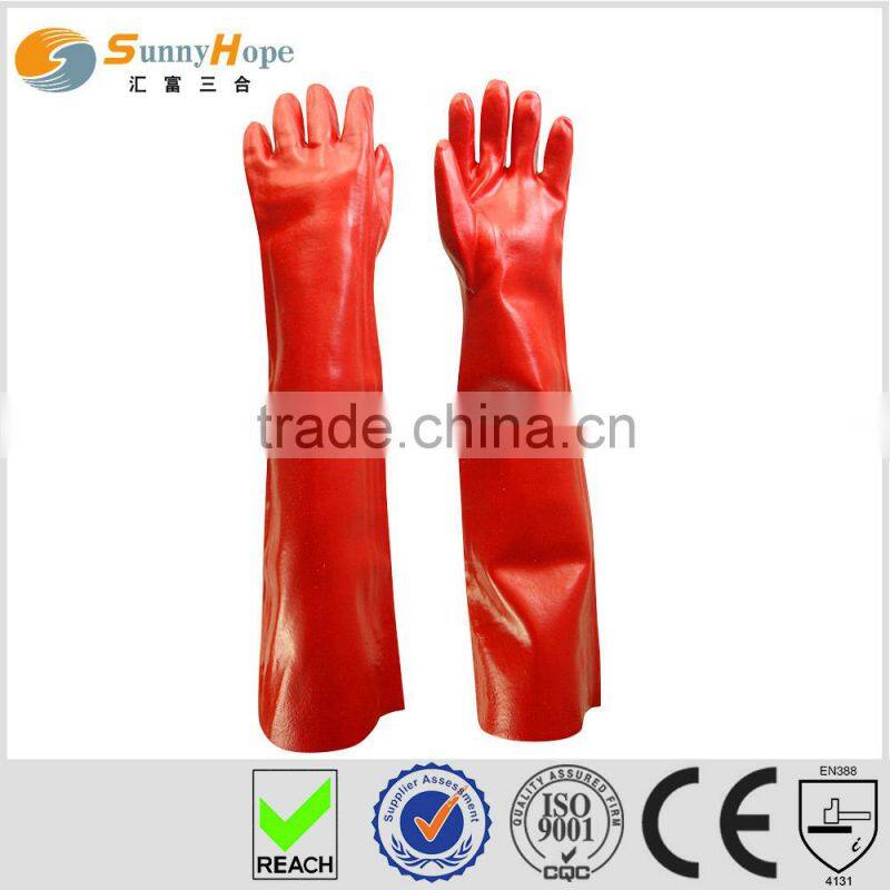 Sunnyhope long sleeve oil resistance working gloves