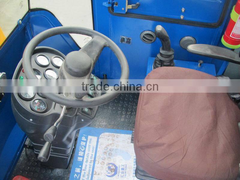 China Qingzhou low price 2.8ton ZL28 wheel loader with AC and Joystick