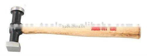 7 piece wooden handle hammer and dolly set