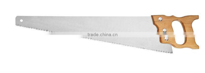 high quality hand saw with wooden handle