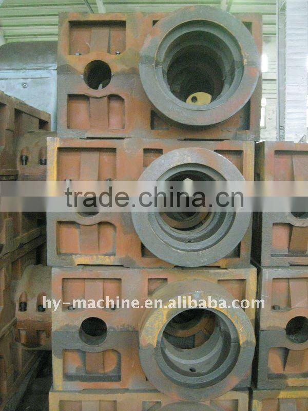 Single plastic screw extruder warm gear box parts