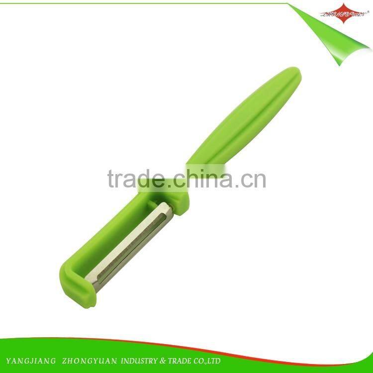ZY-F1080 Double Side Kitchen plastic grater Fruit peeler