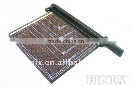 Superior Dark Brown Wooden Base Paper Trimmers