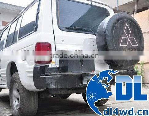 Rodeo rear bumper guard for 4x4 isuzu rear bumper