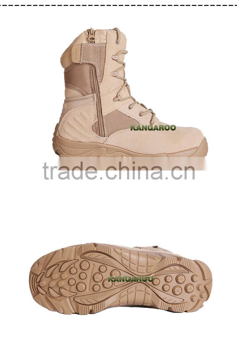 Custom Made Laced Military Mountain Boots