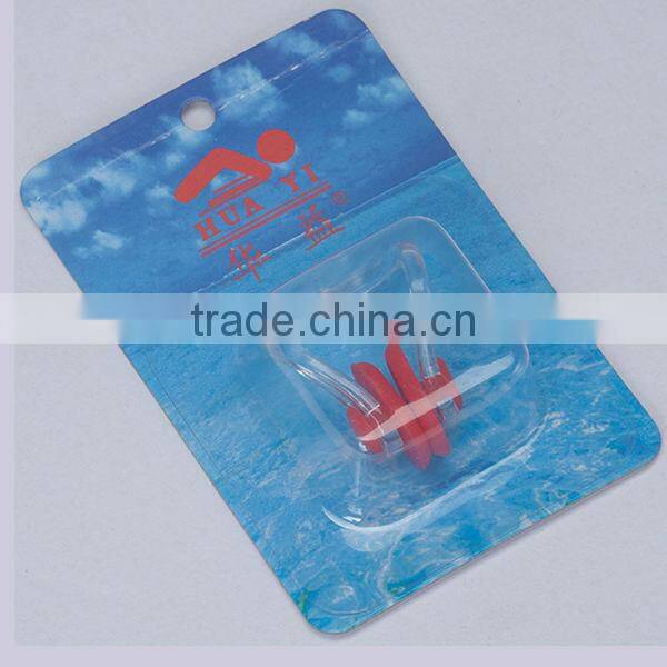 Classical Nose Clip silicone PC mixed colors nose clip with different packing