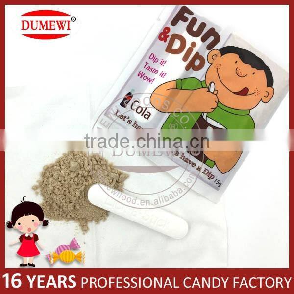 Fun and Dip Sour Powder Candy with Tablet Stick Candy