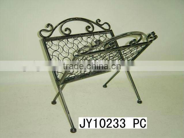 Decorative Metal Newspaper Holder