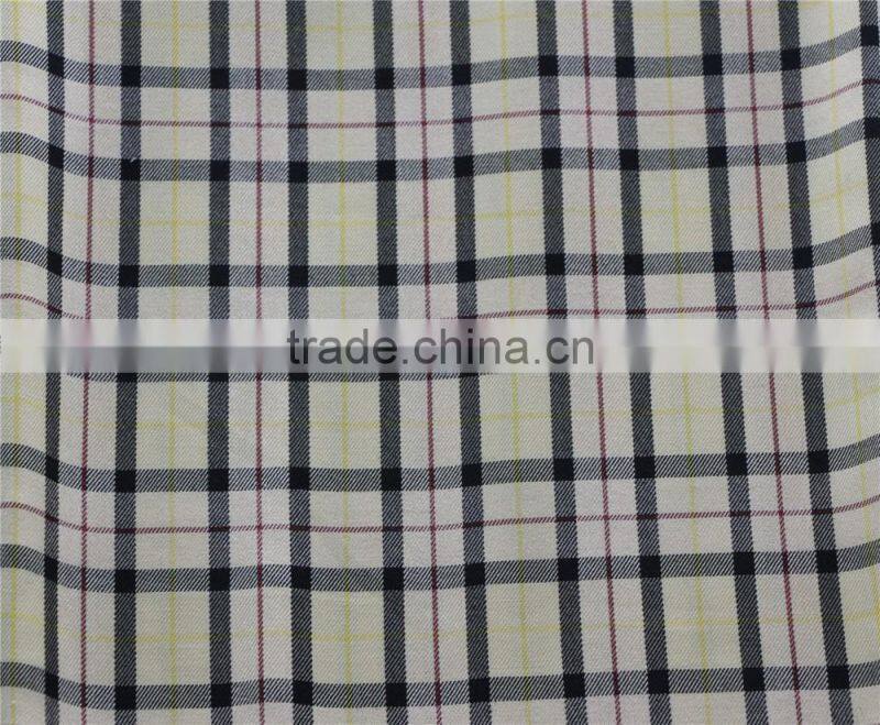 PLAID TR fabric for suits