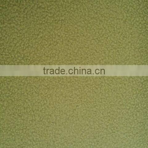 army green 144F/100D one side anti-pilling polar fleece bond deep green polar fleece for outdoor clothing